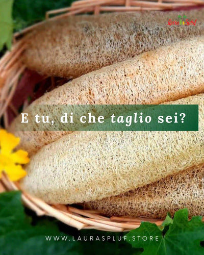 Kit Luffa Completo €29,90 | Spugna Naturale Esfoliazione | Laura Spluf"