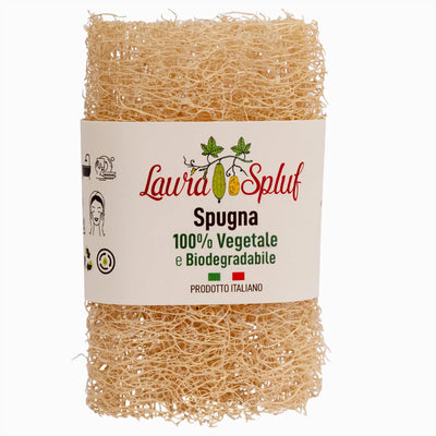 🌿 Laura Spluf: MULTIPACK - Cilindri di Luffa 11 cm - 3 pz. 🌿