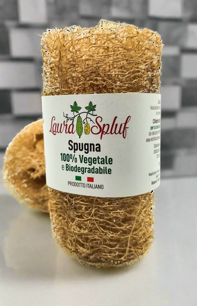 🌱  LAURA SPLUF: CILINDRO DI LUFFA DA 14 CM 🌱