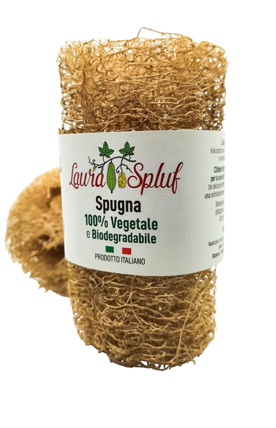 🌱  LAURA SPLUF: CILINDRO DI LUFFA DA 14 CM 🌱